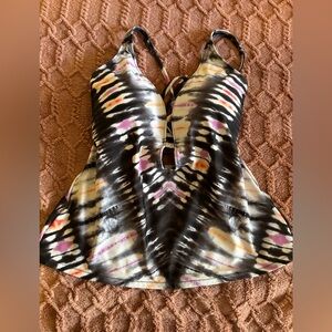 Bar III Multicolor Tankini